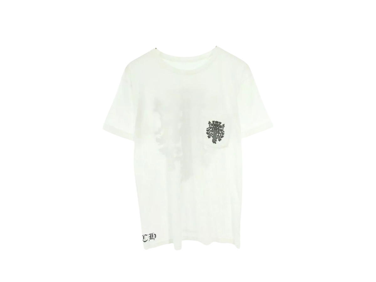 Chrome Hearts Chrome Hearts T-Shirt 1 Back Dagger Print White