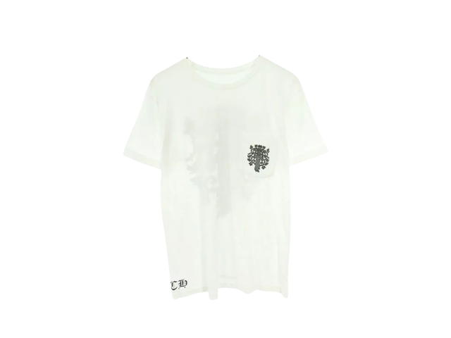Chrome Hearts Chrome Hearts T-Shirt 1 Back Dagger Print White - view 1