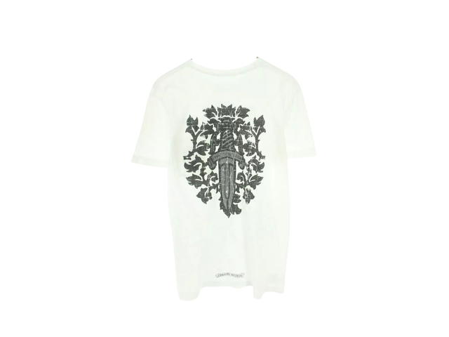 Chrome Hearts Chrome Hearts T-Shirt 1 Back Dagger Print White - view 2