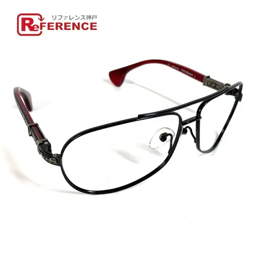 Buy CHROME HEARTS THE BEAST1 glasses glasses eyewear glasses Plastic Black/RedBased at Sasom – Authentic and Ready to Ship