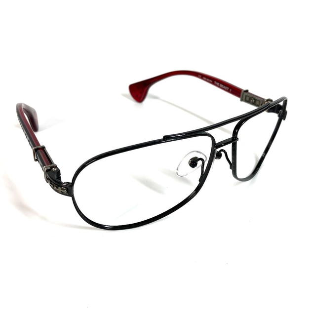 Chrome Hearts CHROME HEARTS THE BEAST1 glasses glasses eyewear glasses Plastic Black/RedBased - view 2