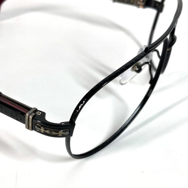 Chrome Hearts CHROME HEARTS THE BEAST1 glasses glasses eyewear glasses Plastic Black/RedBased - view 4