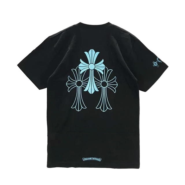 Chrome Hearts Chrome Hearts Triple Cross Logo S/S T-Shirt Black - view 1