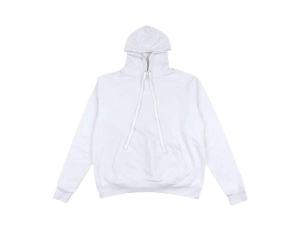Chrome Hearts Chrome Hearts White Glow in the Dark Horseshoe Hoodie White