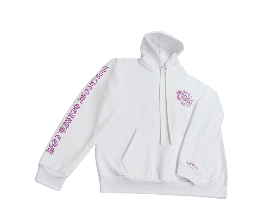 Chrome Hearts Chrome Hearts WWW.CHROMEHEARTS.COM Hoodie Purple Glitter