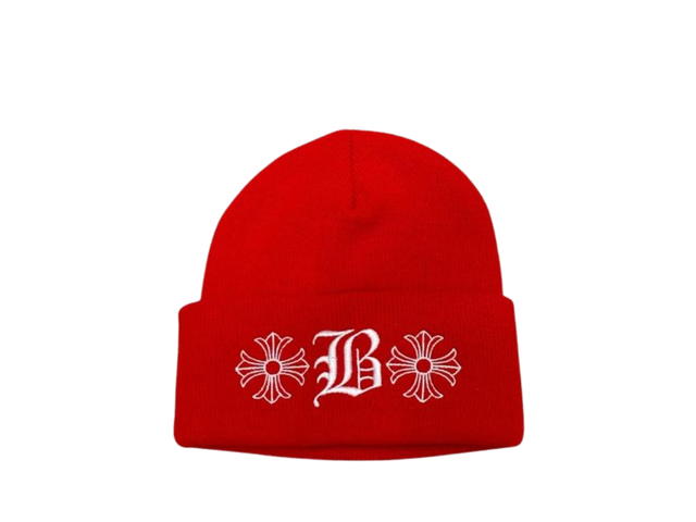 Chrome Hearts Chrome Hearts x Bella Hadid Beanie Red - view 1
