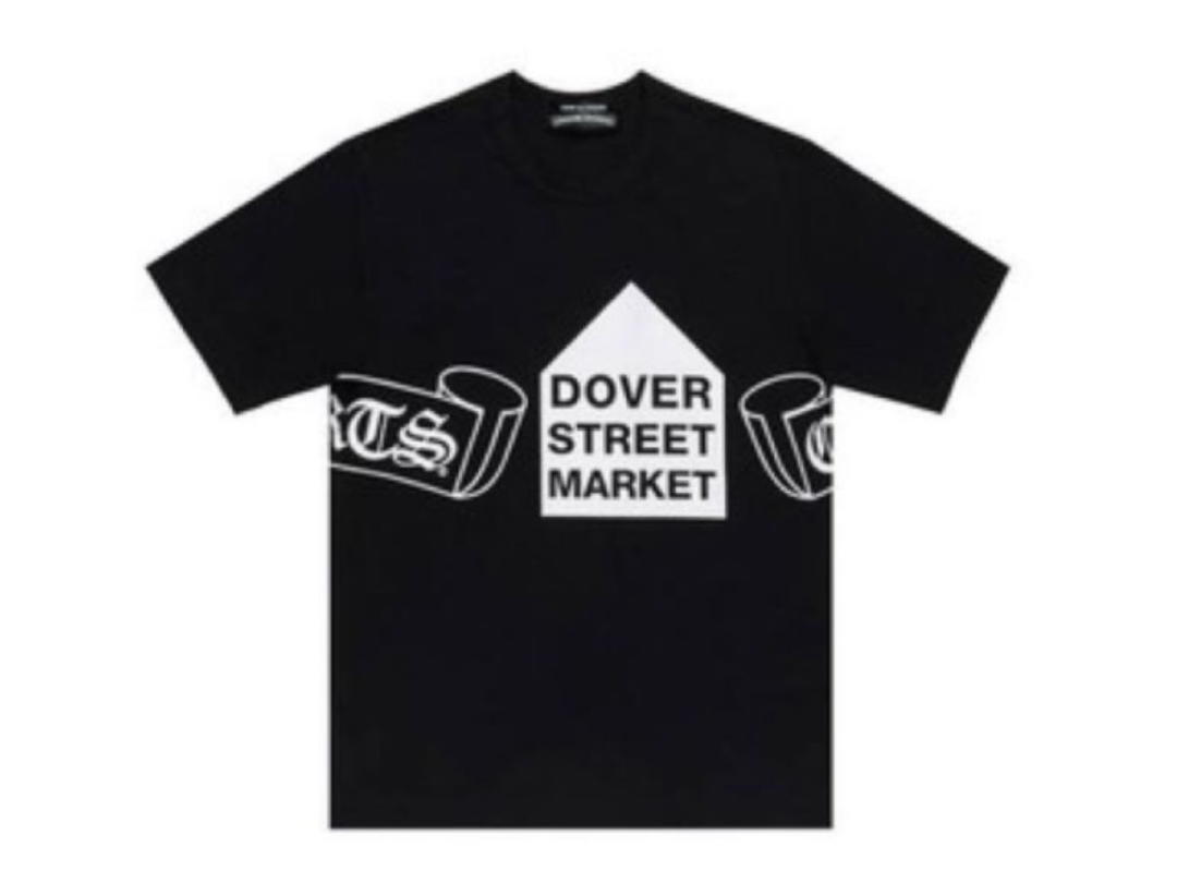 Chrome Hearts Chrome Hearts x Comme Des Garcons x Dover Street Market Black Tee
