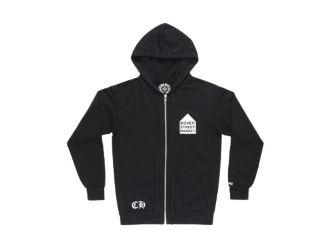 Chrome Hearts Chrome Hearts X DSM Ginza Horseshoe Zip Up Black
