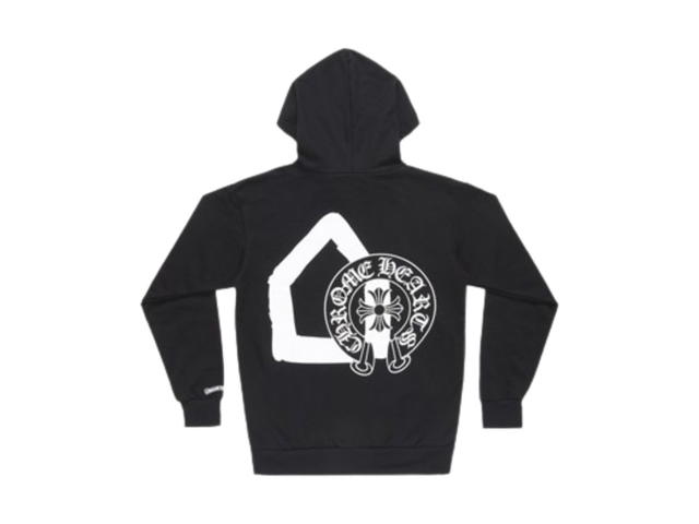 Chrome Hearts Chrome Hearts X DSM Ginza Horseshoe Zip Up Black - view 2