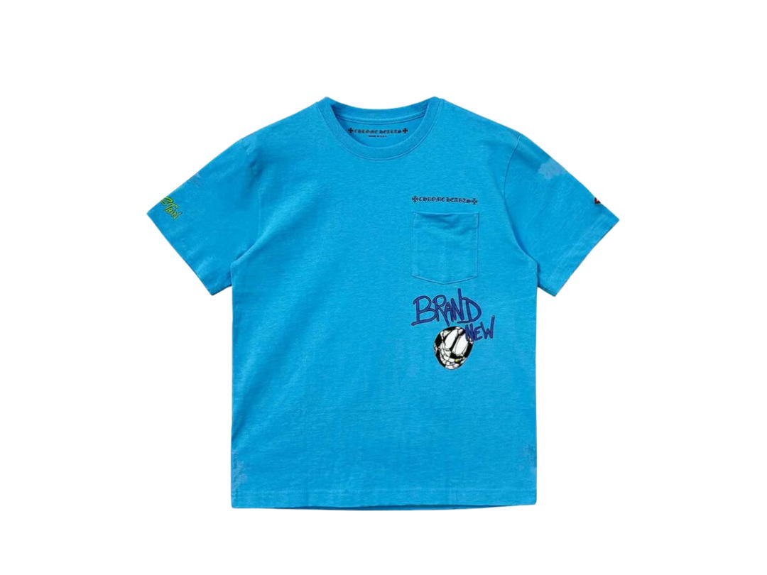 Chrome Hearts Chrome Hearts x Matty Boy 2024 Brain New Tee Blue