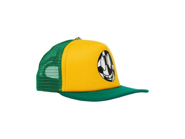 Chrome Hearts Chrome Hearts x Matty Boy Sex Records Smiley Trucker Hat Yellow - view 2
