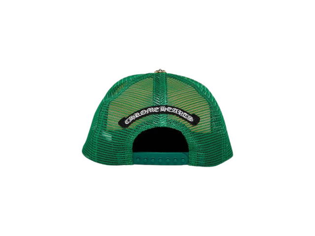 Chrome Hearts Chrome Hearts x Matty Boy Sex Records Smiley Trucker Hat Yellow - view 3