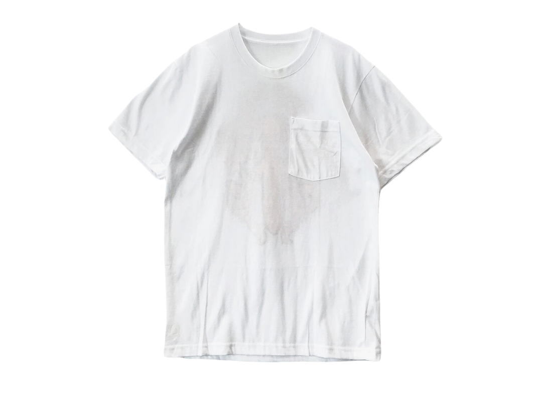 Chrome Hearts Chrome Hearts Yellow Dagger Logo Short Sleeve T-Shirt White