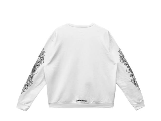 Chrome Hearts Chrome Hearts Love You Letter White Sweatershirt White - view 2