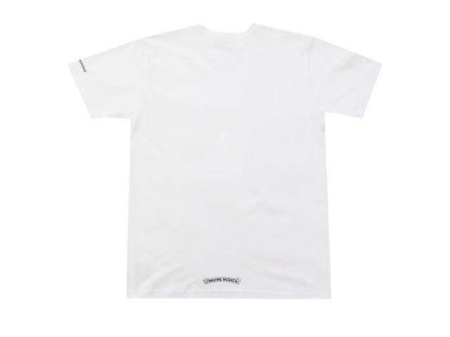 Chrome Hearts Chrome Hearts Neck Letters Logo T-shirt White - view 2