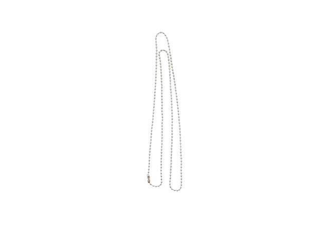 Chrome Hearts Chrome Hearts Ball Chain Necklace Silver - view 1