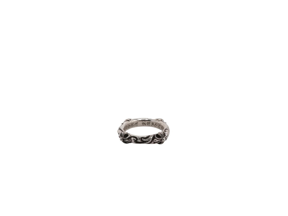 Buy Chrome Hearts SBT Band Ring Silver at Sasom – Authentic and Ready to Ship