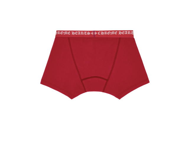 Chrome Hearts Chrome Hearts Boxer Brief Shorts White And Red - view 2