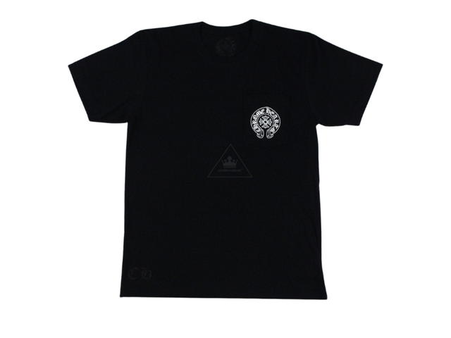 Chrome Hearts Chrome Hearts Horseshoe Los Angeles Short Sleeve T-Shirt Black - view 2
