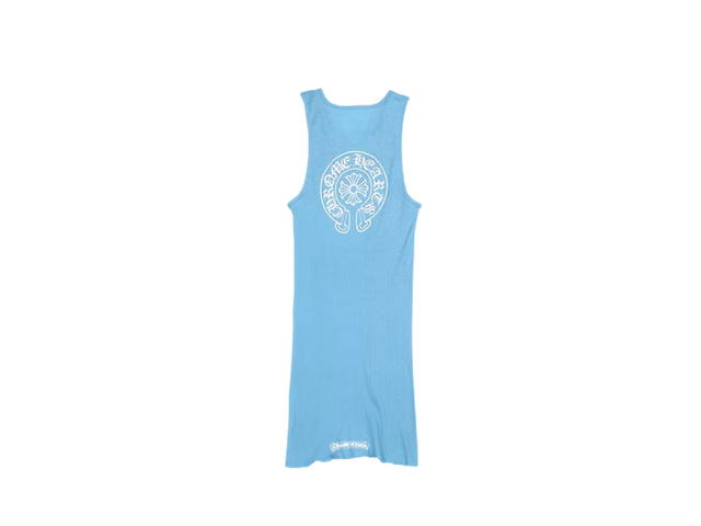 Chrome Hearts Chrome Hearts Print Rib Tank Top Blue - view 2