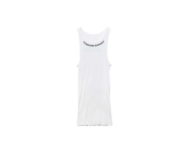 Chrome Hearts Chrome Hearts Rib Tank Top "Love You" White - view 1