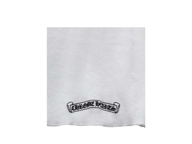 Chrome Hearts Chrome Hearts Rib Tank Top "Love You" White - view 4