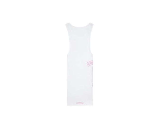Chrome Hearts Chrome Hearts T Bar Rib Tank White Pink - view 2