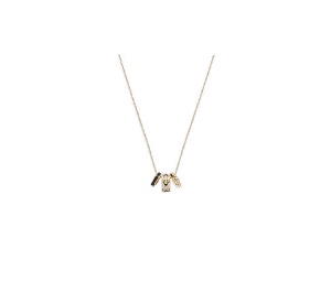 Buy Coach Signature Enamel Rondell Necklace Gold White at Sasom – Authentic and Ready to Ship