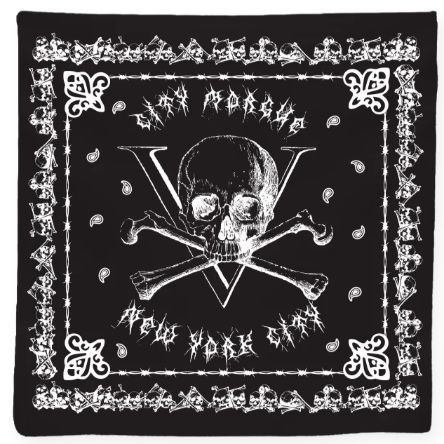 City Morgue City Morgue x Vlone Bandana Black