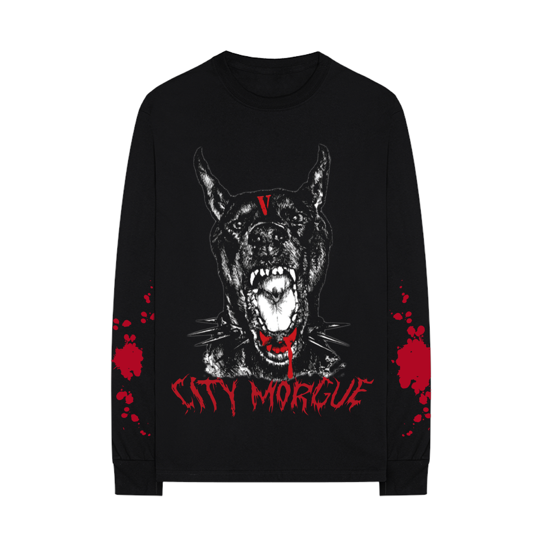 City Morgue City Morgue x Vlone Bark Longsleeve Tee Black