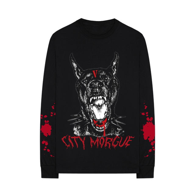 City Morgue City Morgue x Vlone Bark Longsleeve Tee Black - view 2