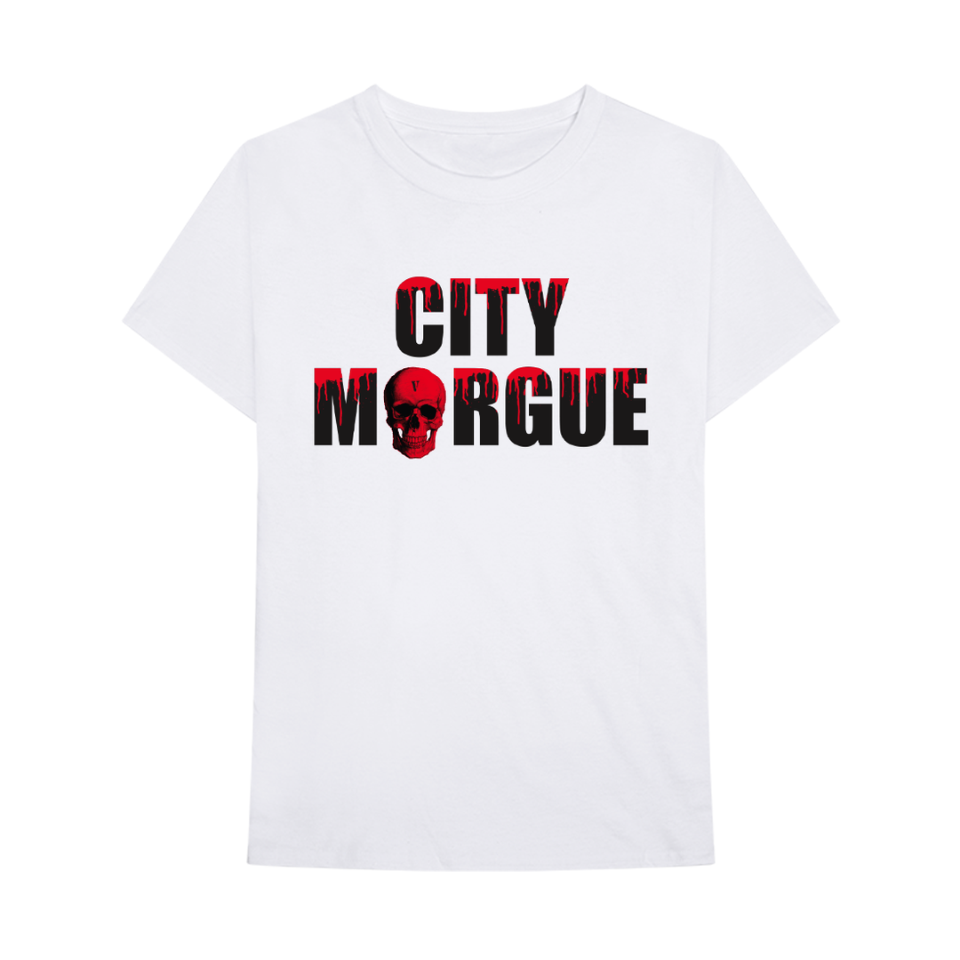 City Morgue City Morgue x Vlone Dogs Tee White