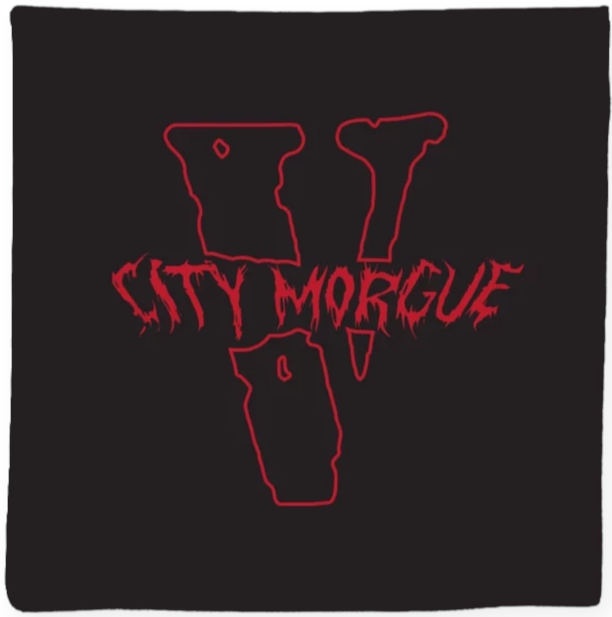 City Morgue City Morgue x Vlone V Bandana Black