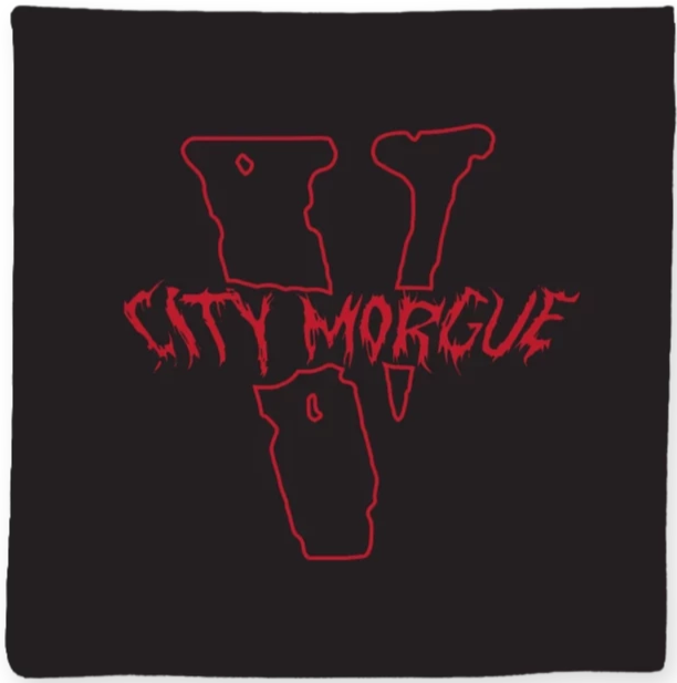 City Morgue City Morgue x Vlone V Bandana Black - view 2
