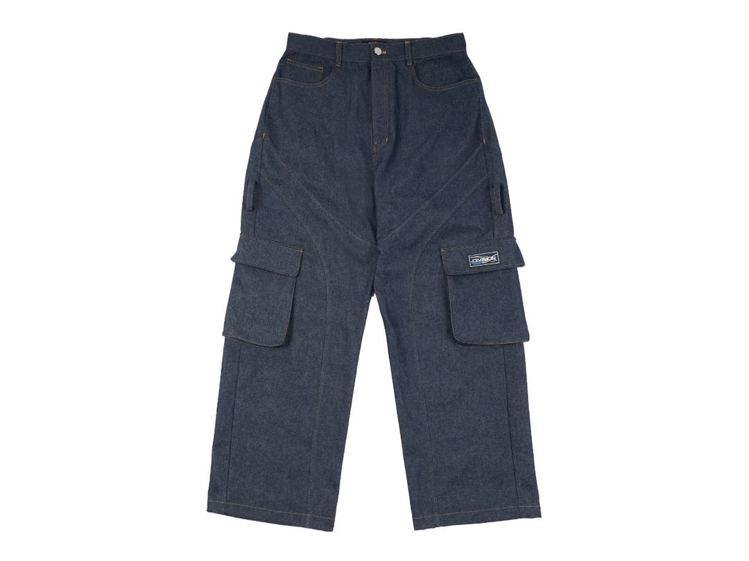 Civision by CSC Civision by CSC Cycles Raw Cargo Denim Pants Indigo