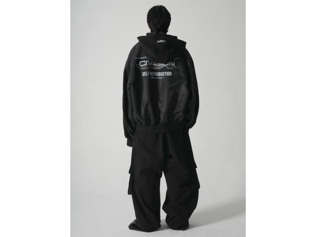 Civision by CSC Civision by CSC Remake Hooded Blouson Black - view 4