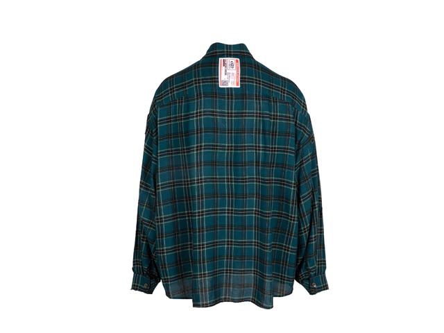 Civision by CSC Civision by CSC Vision Distressed Shirts Green Check - view 2