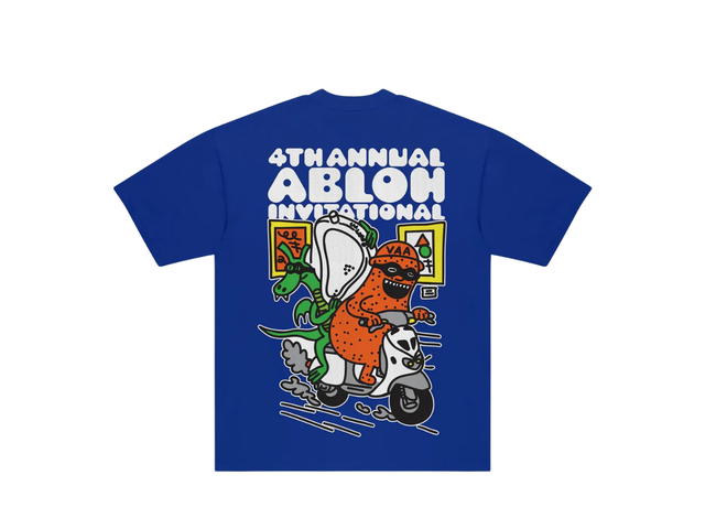 Travis Scott CJ x ARCH Invitational Tee Blue - view 1