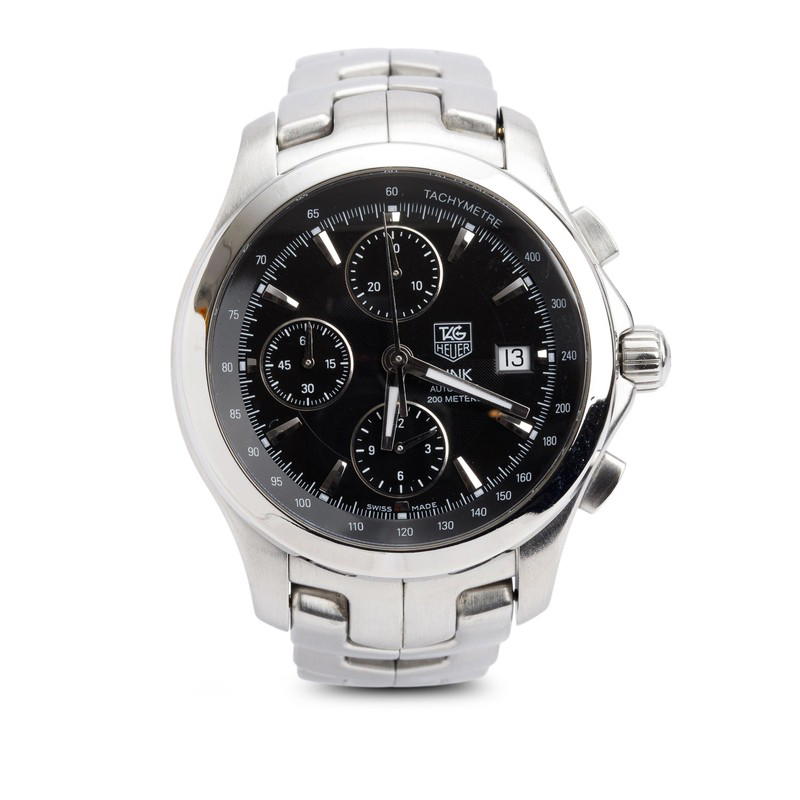 Tag Heuer Tag Heuer Link 42 MM Automatic Chronograph Watch Black