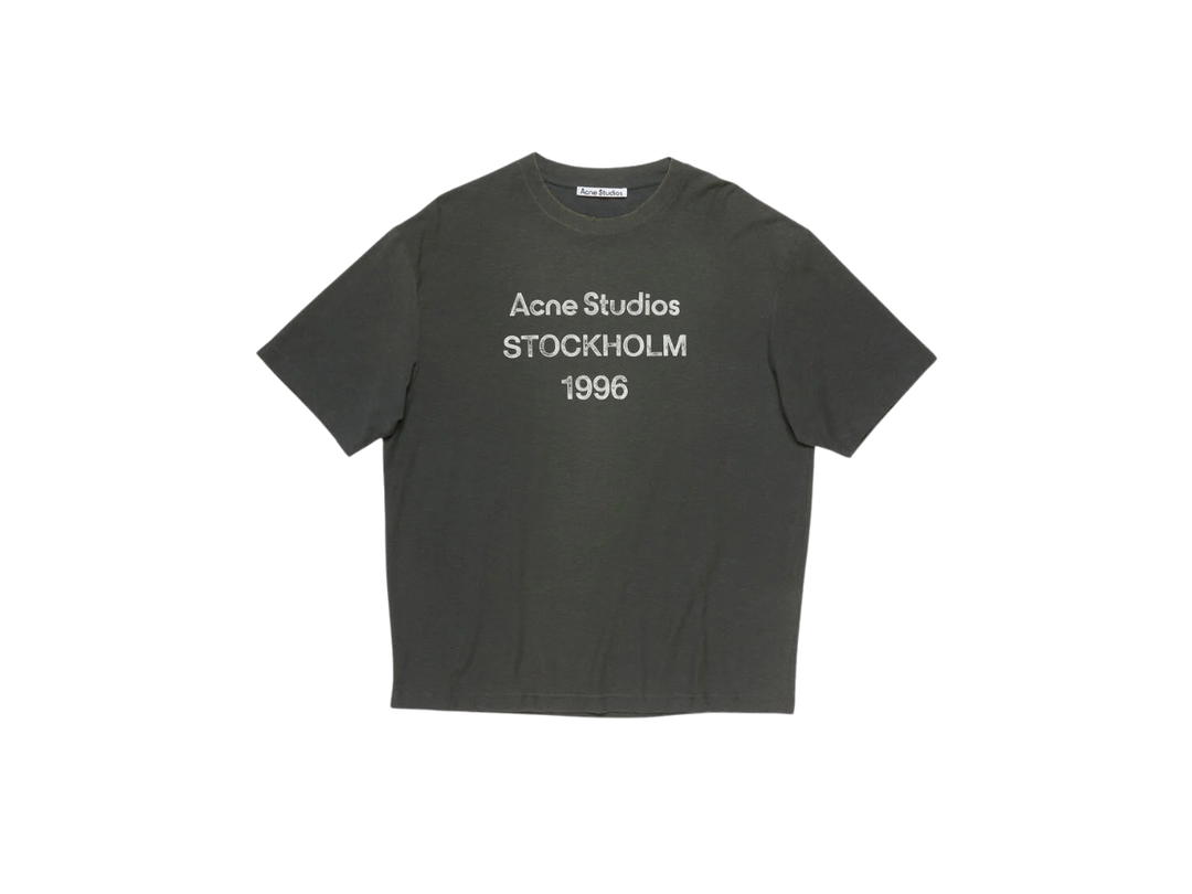 Acne Studios Acne Studios Sprayed Logo T-shirt Faded Black (Women's/Men's)