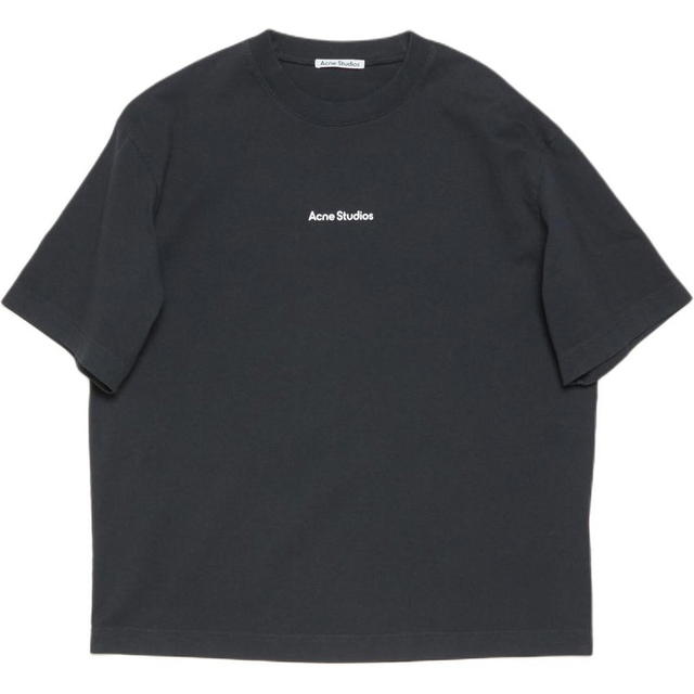 Acne Studios Acne Studios Logo Print T Shirt - Black - view 1