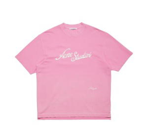 Buy Acne Studios Logo T-Shirt Relaxed Fit Bubble Pink (Women's/Men's) at Sasom – Authentic and Ready to Ship