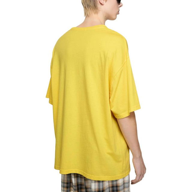 Acne Studios Acne Studios Logo Crewneck - Yellow - view 4