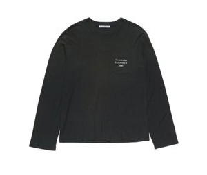 Buy Acne Studios 1996 Logo T-Shirt - Faded Black at Sasom – Authentic and Ready to Ship