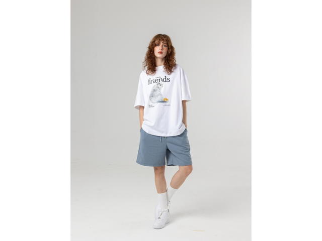 Classy Classy Oversized T-Shirt British Shorthair White - view 3