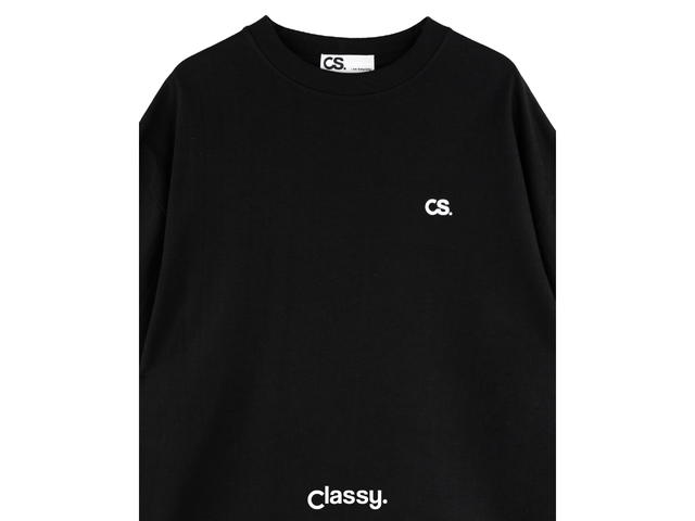 Classy Classy Oversized T-Shirt Keep It Simple Black - view 2