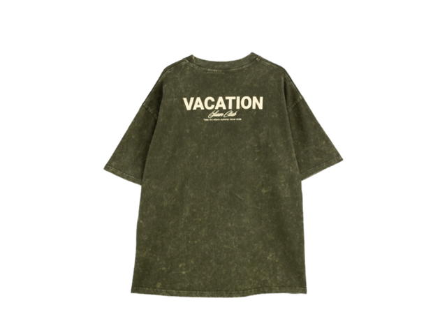 Classy SUUN - Oversized T-Shirt " Vacation" Green - view 1