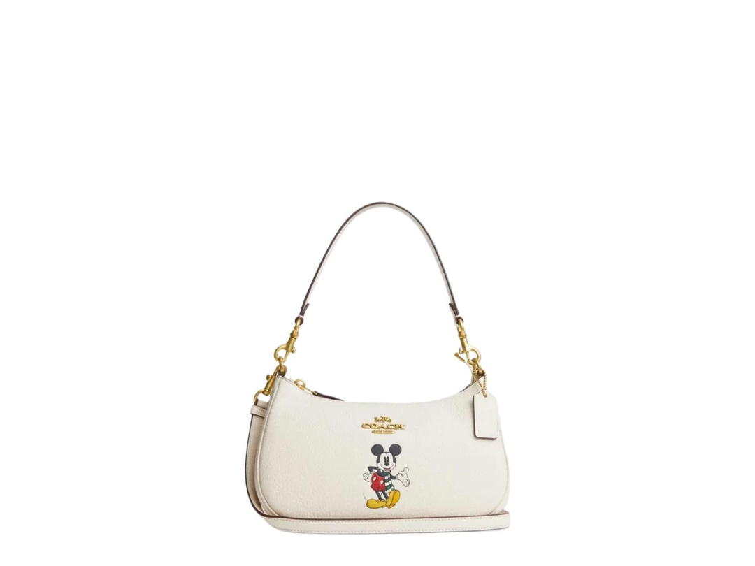 Coach Coach x Disney Mickey Mouse Teri Shoulder Bag White