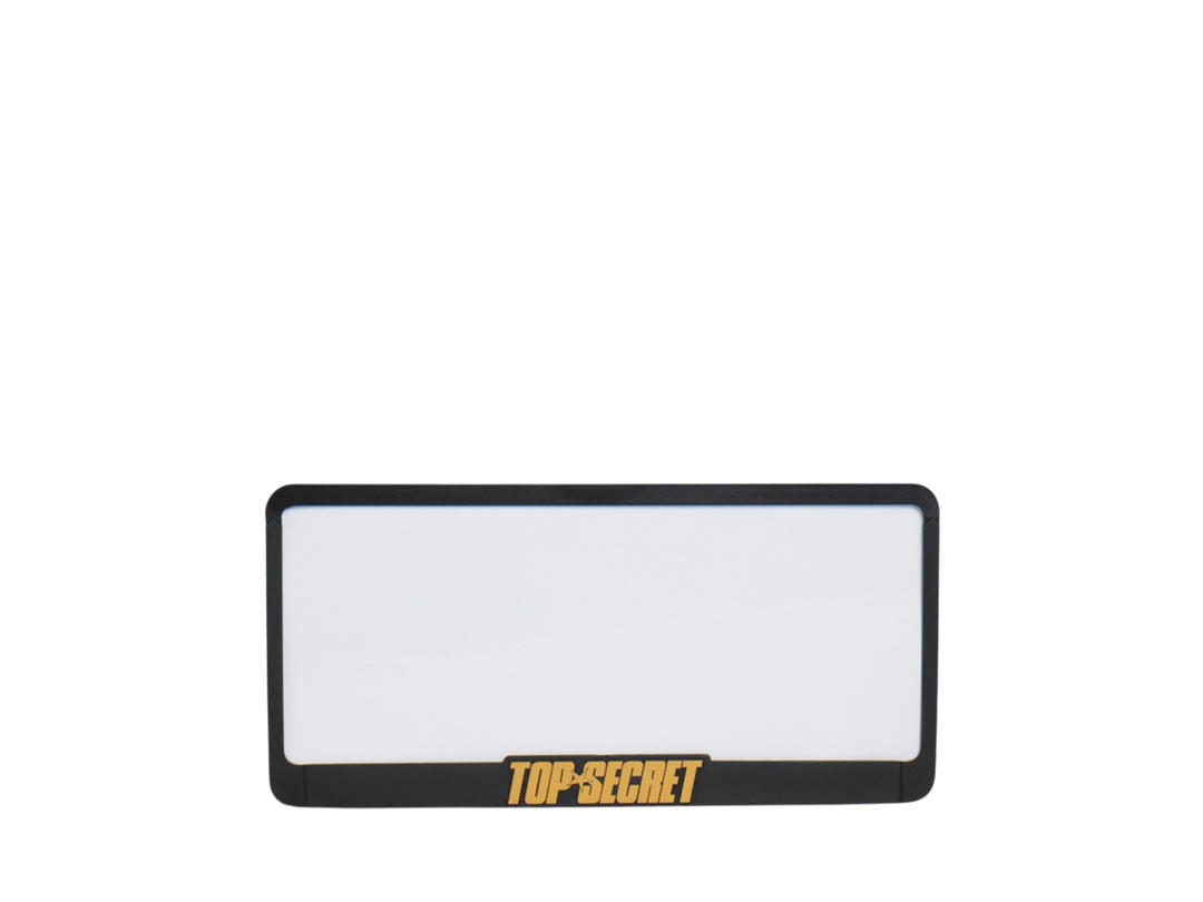 Carnival Carnival x Top Secret Performance License Plate Frame Black
