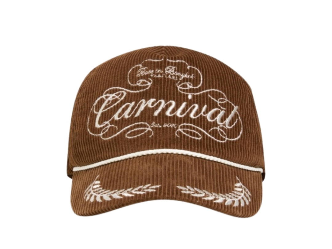 Carnival Carnival Classic Corduroy Cap Brown FW25